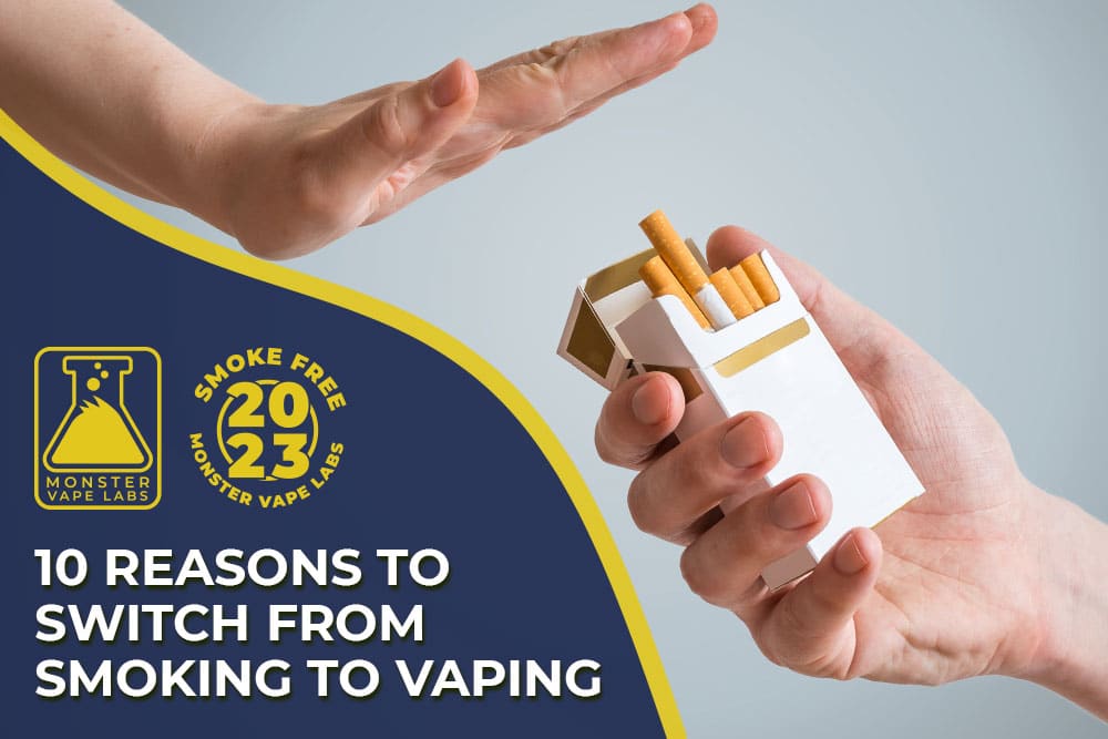 10 reasons to switch from smoking to vaping